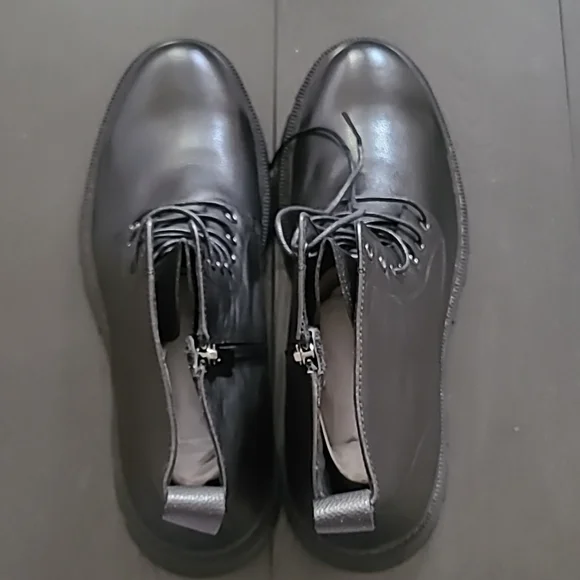 Zanzara | Shoes | Zanzara Vikos Leather Lug Sole Boots  display picture 1